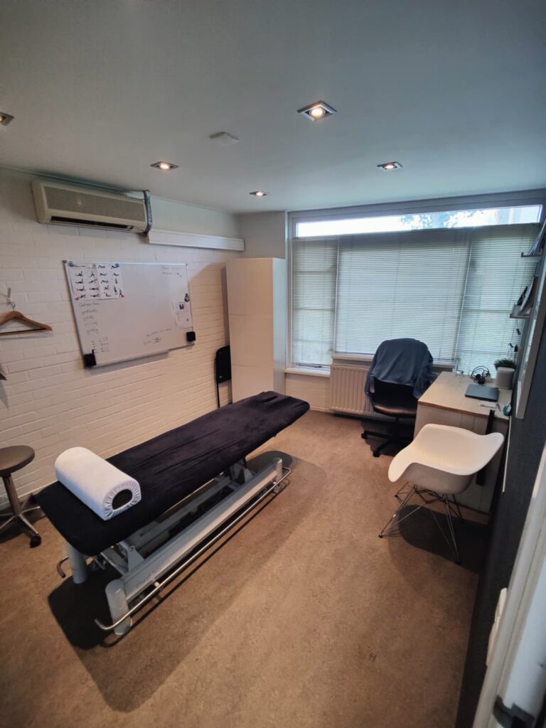 De fysiotherapiepraktijk van Matthijs Jong in Almere